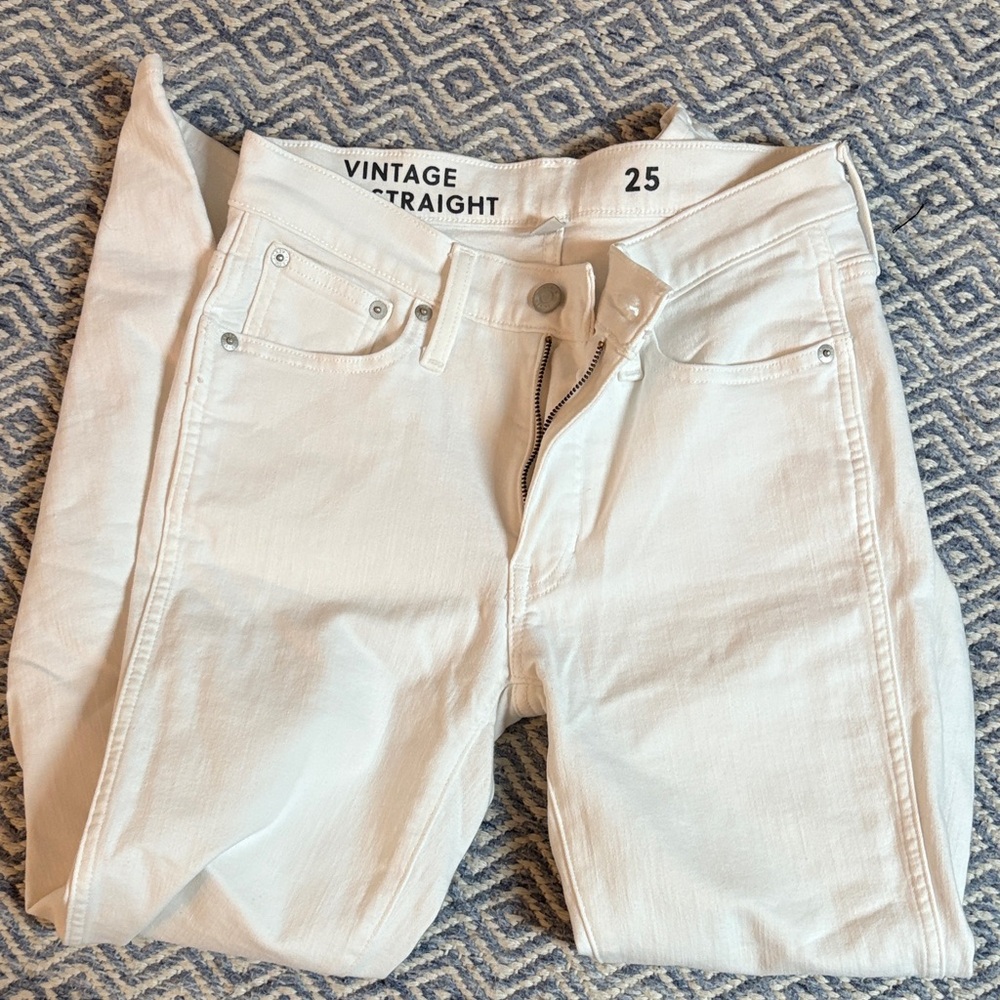 J. Crew Women's Skinny Jeans in White
